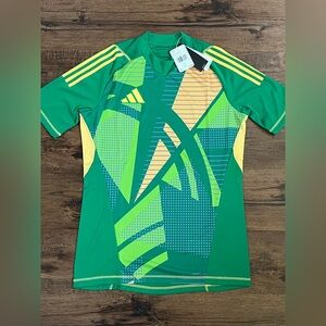 Adidas T24 P Short Sleeve Goalkeeper Jersey ‘Green’ (size mens L)